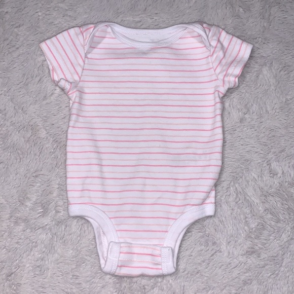 (3 for $10) rococo stripped bodysuit - Picture 1 of 3